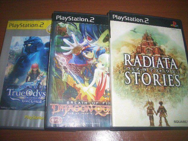 PS2 經典RPG 龍戰士5+鋼彈 -失落的世代- + tri-Ace 女神戰記 Radiata Stories 物語