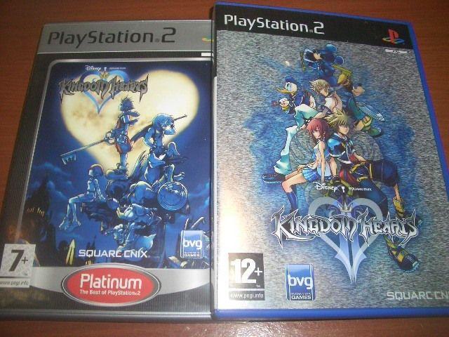 PS2 王國之心2 Kingdom Hearts II & 王國之心1 歐美版 ~英文發音 英文字幕