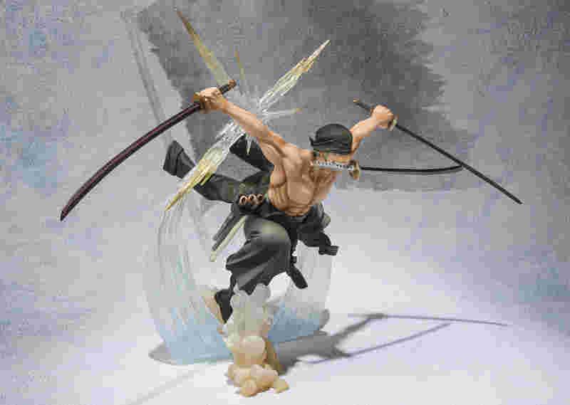 買動漫 現貨代理版海賊王figuarts Zero 羅羅亞索隆battle Ver 煉獄鬼斬絕招必殺技航海王