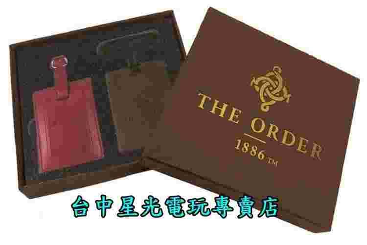 【特典商品】☆ The Order 1886 特典 特製證件夾 行李牌 兩件組 ☆全新品【台中星光電玩】