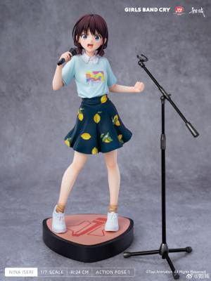 第四季 妲域 少女樂團的吶喊 吶喊一夏 系列 第一款 井芹仁菜 1/7 PVC 免訂金