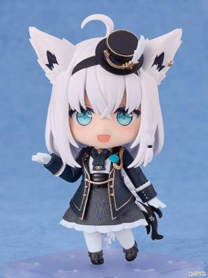 26年2月 代理 GSC 黏土人 2630 hololive 一期生 白上吹雪 洋風服裝Ver 免訂
