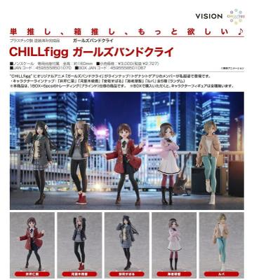  【怨念事務所】預約 11月(免訂金) VISION CHILLfigg 少女樂團 吶喊吧 中盒5入 0531