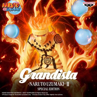 10月 超商一個 海外限定 景品 火影忍者 疾風傳 Grandista 漩渦鳴人 Ⅱ SPECIAL