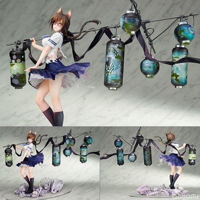 QuesQ 漫畫 化物語 羽川翼 1/7 PVC 完成品 0823