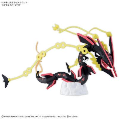 BANDAI 代理版 組裝模型 寶可夢 PLAMO 收藏集 精選系列 黑色超級烈空坐