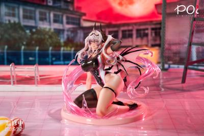 Poi²HUB 利維亞 魅魔學園游泳部 1/6 豪華版 水花底座 1018